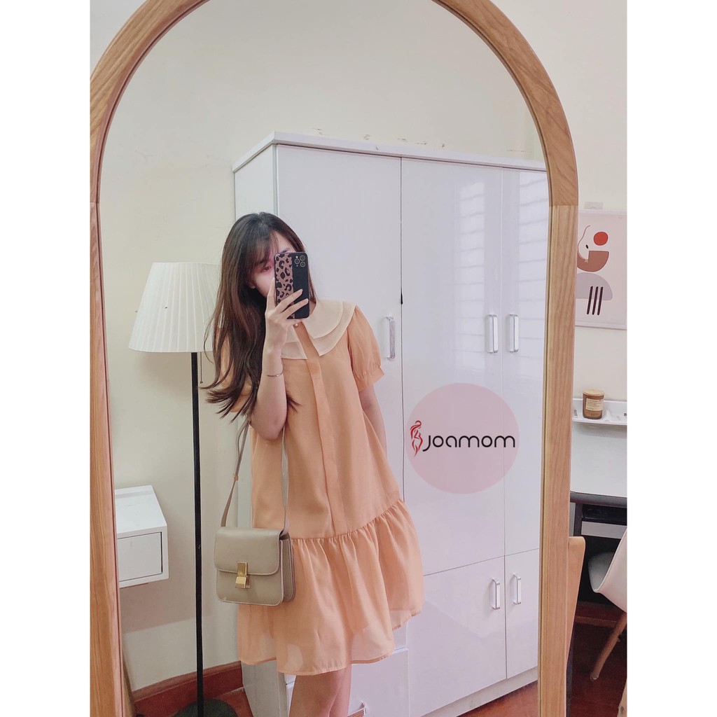 Váy đầm bầu thiết kế Joamom mẫu váy suông