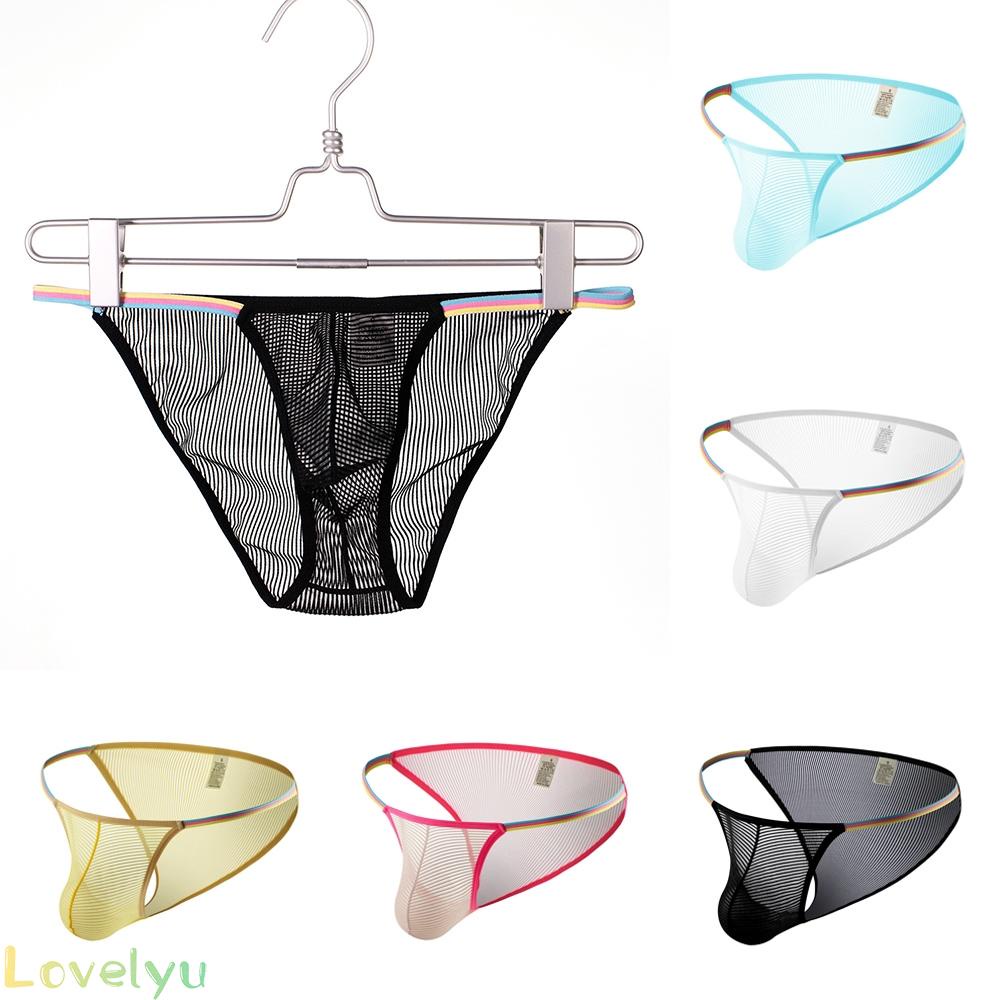 &lt;READY STOCK&gt;Men Sexy Briefs Breathable Underwear Underpants Bulge Pouch Shorts/Panties100% brand new！