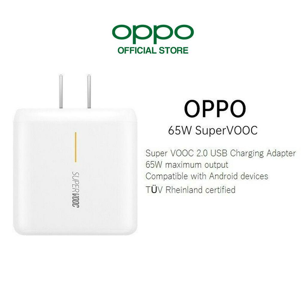 Sạc nhanh OPPO 65W Adapter Sạc SuperVOOC 65W OPPO kèm dây sạc Oppo Type C BACARAT bảo hành lỗi 1 đổi 1