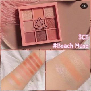 Bảng phấn mắt 3ce BEACH MUSE