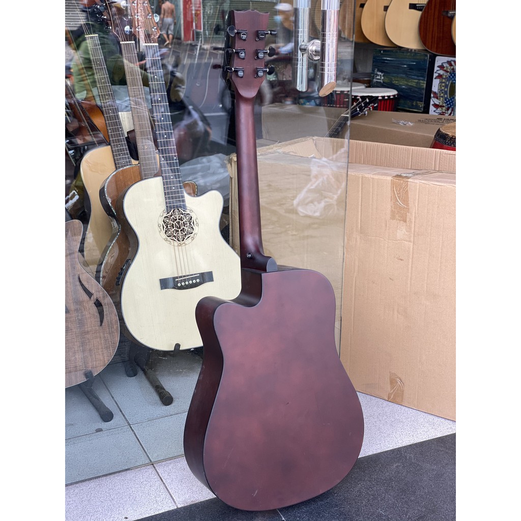 Đàn guitar acoustic đẹp giá rẻ [Tặng kèm phụ kiện]