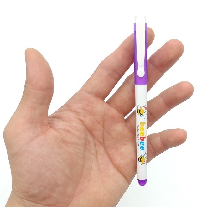 ( 1 Hộp 10 Cây ) Bút Lông Kim Bút Dạ Kim BeBe FL04 Ngòi 0.3mm Thiên Long Camshop