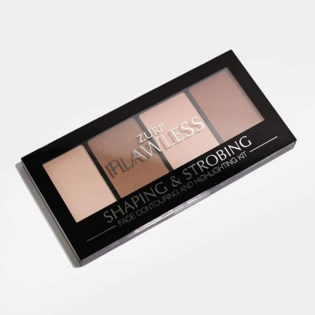 Bảng tạo khối Zuri Flawless Shaping & Strobing Face Contouring and Highlight Kit