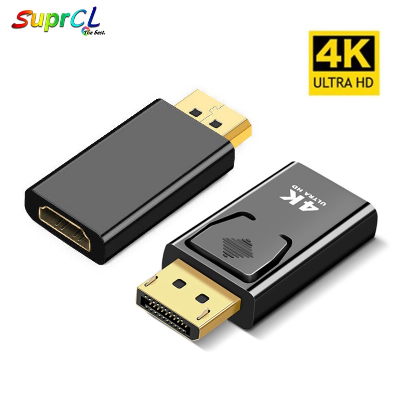 Đầu chuyển đổi Display Port DP 4K sang HDMI cho PC TV laptop máy vi tính