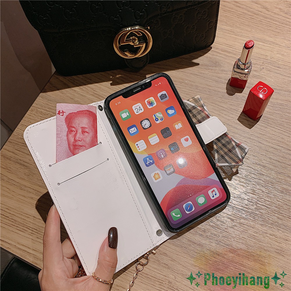 Bao Da + Giá Đỡ + Dây Đeo Cho Oppo F11 Pro F9 F7 F5 A7 A5S A3S A59 F1S R9 R9S Plus A91 A92