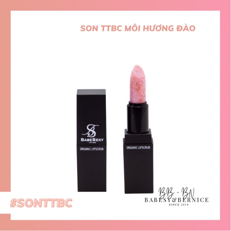 Tẩy tế bào chết môi BabeSexy 5.0g [ 3 mui ]