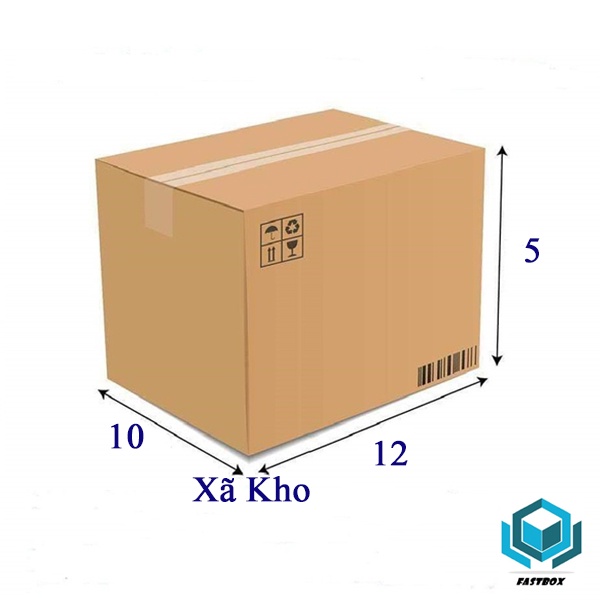 Thùng carton 12x10x5 Cm Hộp Carton Giá Xưởng