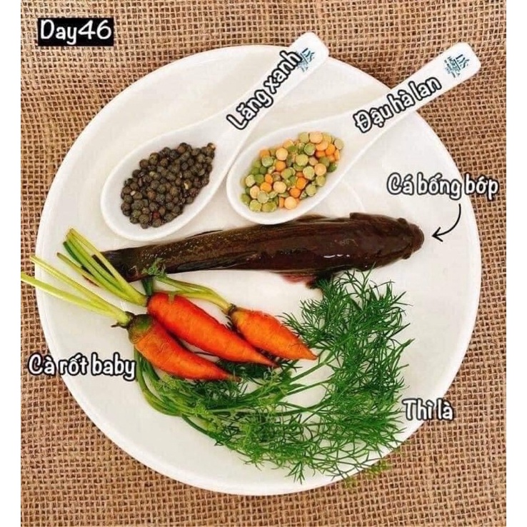 Đậu hà lan hữu cơ Markal Pháp nấu cháo dinh dưỡng cho bé ăn dặm 500g