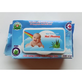 Khăn ướt tinh chất Lô Hội
