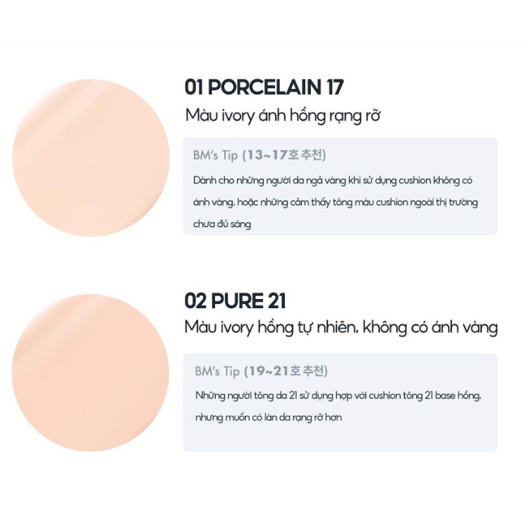 Phấn Nước Che Phủ Hoàn Hảo Romand NU Zero Cushion SPF24/PA++ 15g