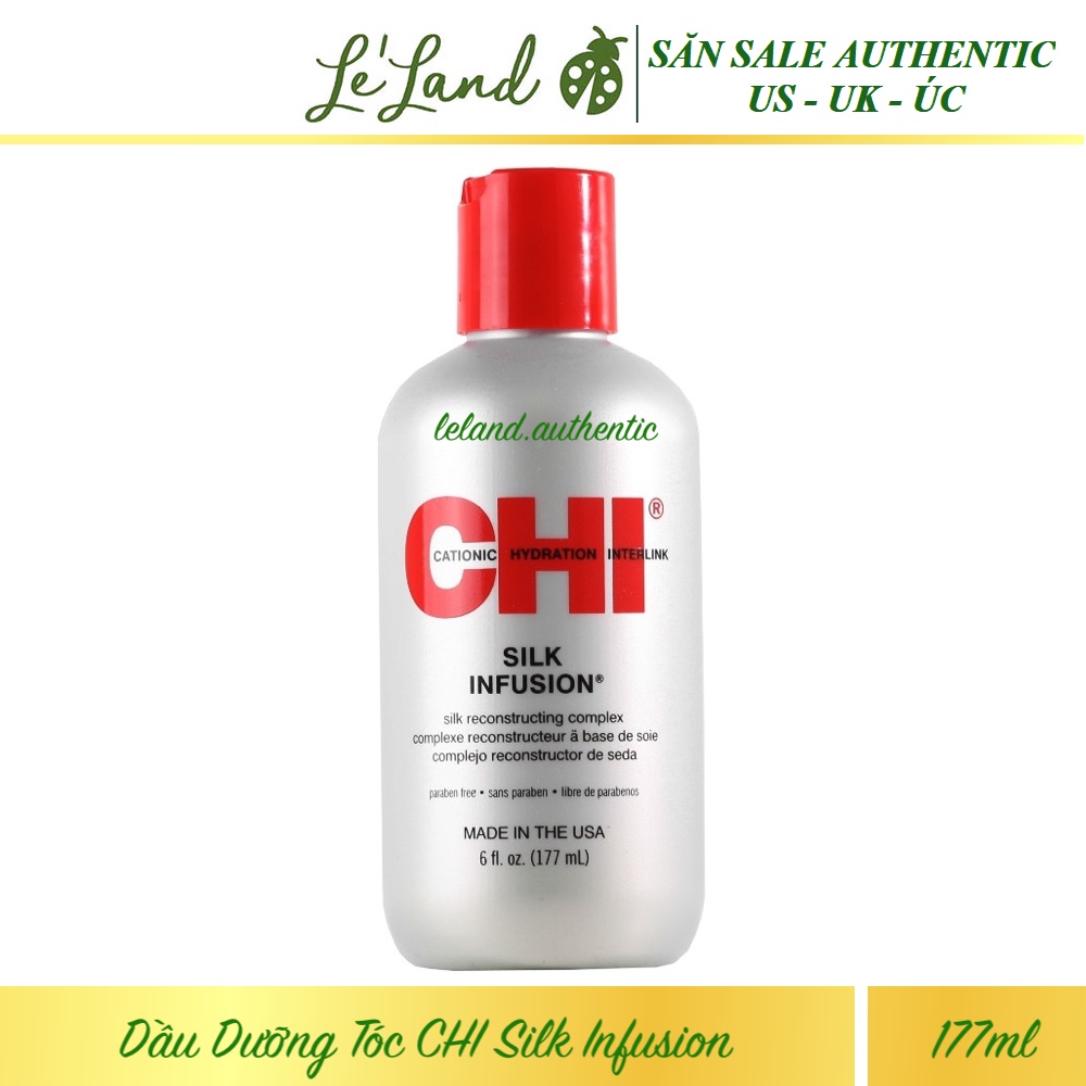 Bill US - Dầu Dưỡng Tóc CHI Silk Infusion 177ml
