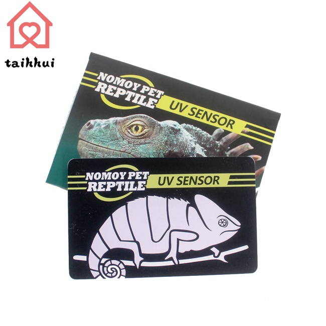 10 giây để phát hiện tia cực tím UVB của loài bò sát Thẻ kiểm tra tia cực tím UV Phát hiện tuổi thọ tia cực tím Kiểm tra hiệu quả