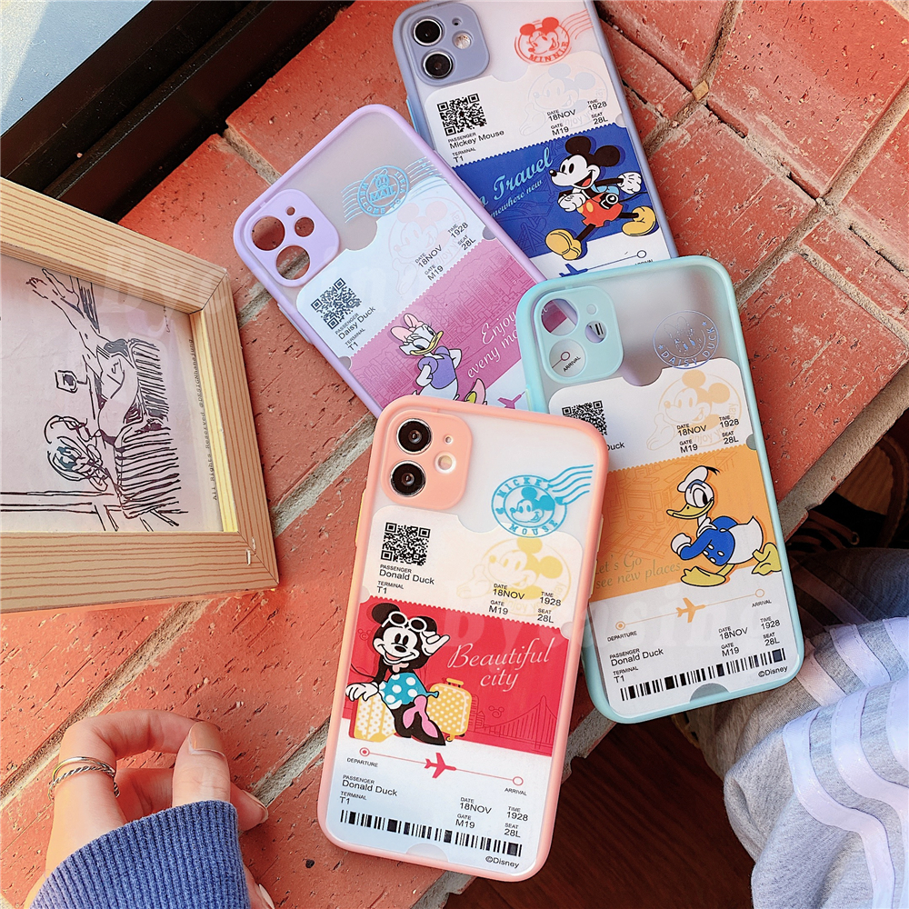 DONALD DUCK Ốp Lưng Họa Tiết Hoạt Hình Dễ Thương Cho Iphone 12 Pro Max Iphone 12 Mini 12 Pro 6 6s 7 8 Plus