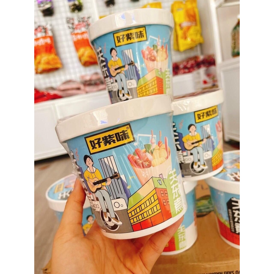 Lẩu Cốc Hải Sản Có Chả Cá, Viên Thả Lẩu, Trứng Cua Cực Ngon 154gr
