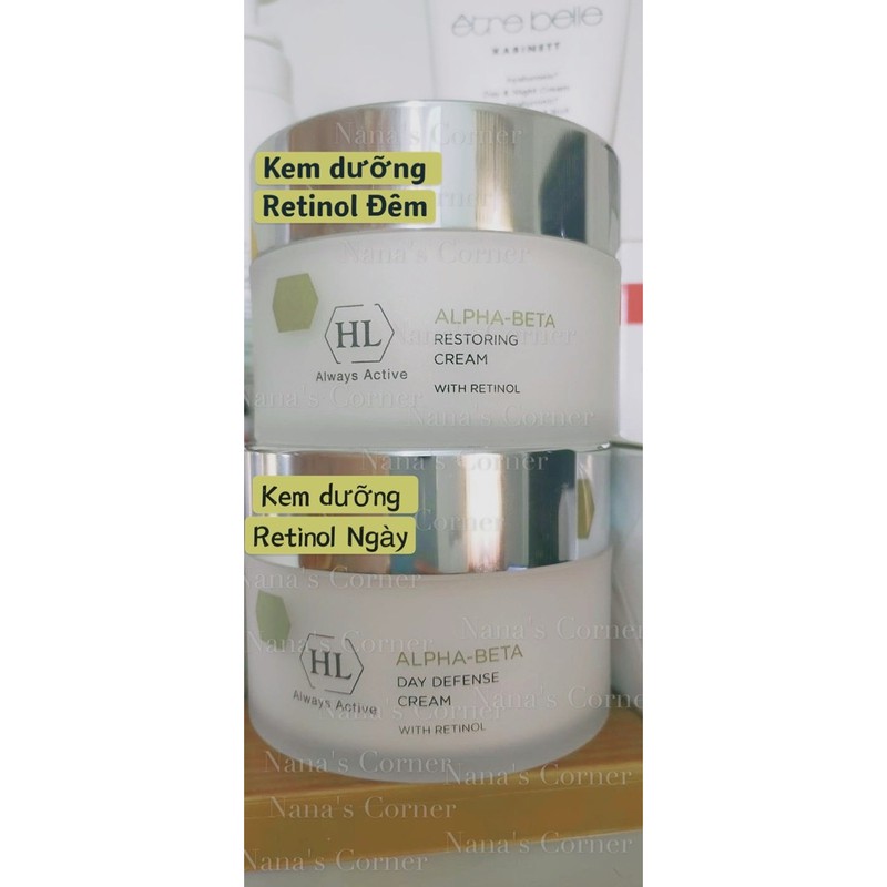 Kem Dưỡng Trẻ Hoá Da Ngày & Đêm HL Alpha Beta Defense Cream Retinol