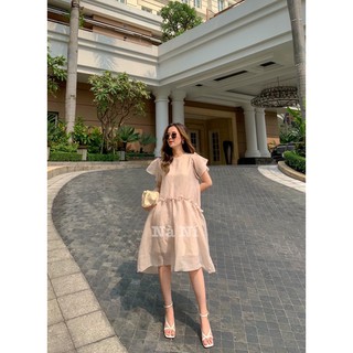 Váy tơ lụa suông - Nà Ní