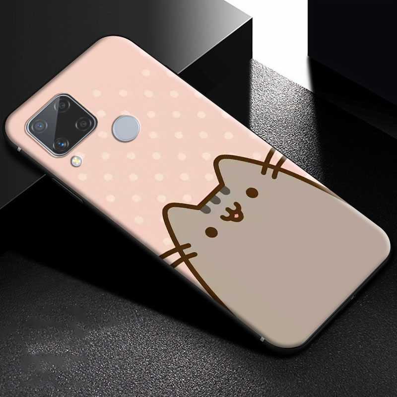 Dễ Thương Ốp Điện Thoại Silicon Mềm Hình Mèo Pusheen Cho Redmi Note 9t / 10 / 10 Pro / 10 Pro Max / K40 / K40 Pro