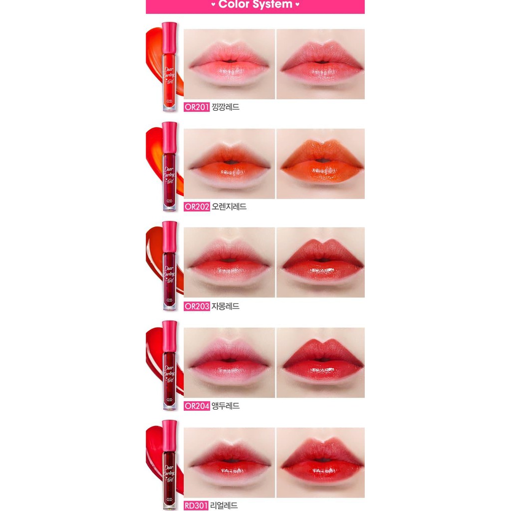 (Hàng Mới Về) Gel Nhuộm Lông Mày R8J6 Etude House Dear Darling Water Gel Tint 100% Gbqv