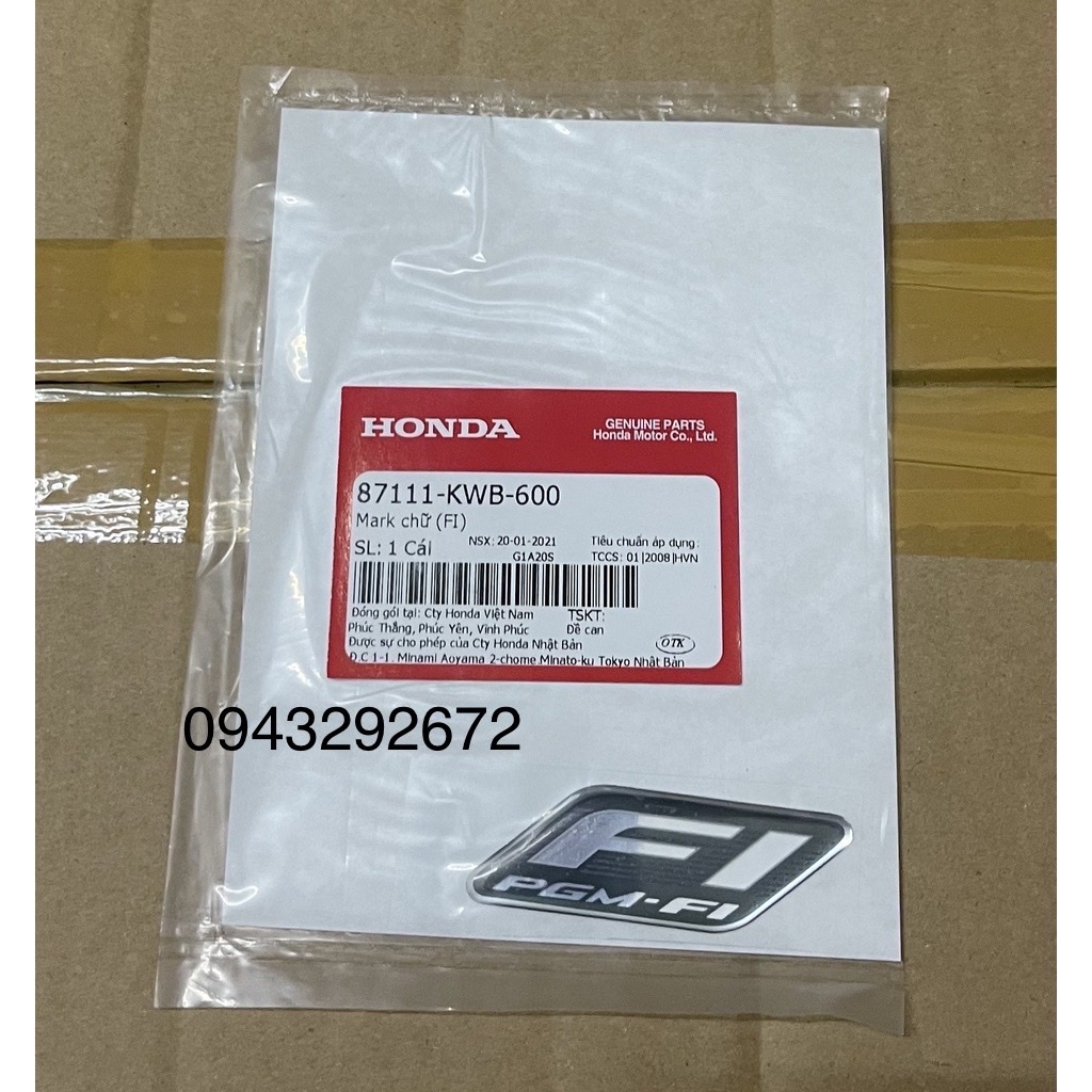 Tem Thông Số Future Neo, X Fi Honda