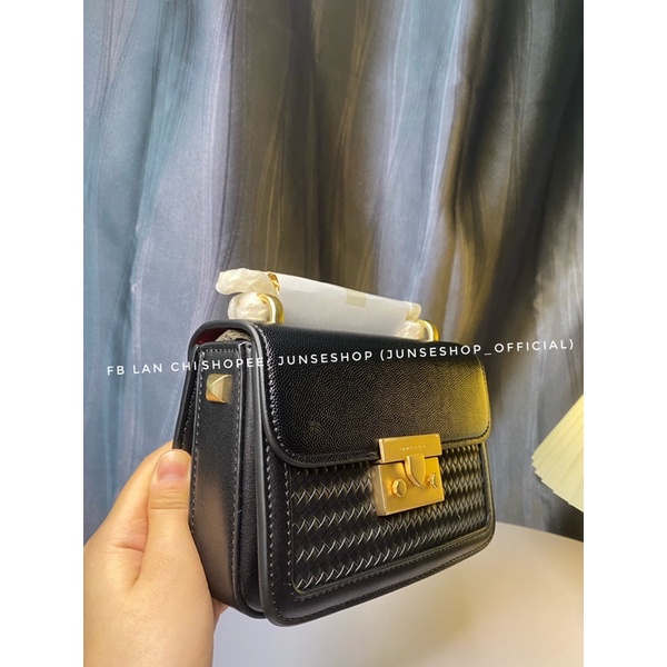 Túi nữ chữ C đinh size 18cm xuấttt xịnnnn