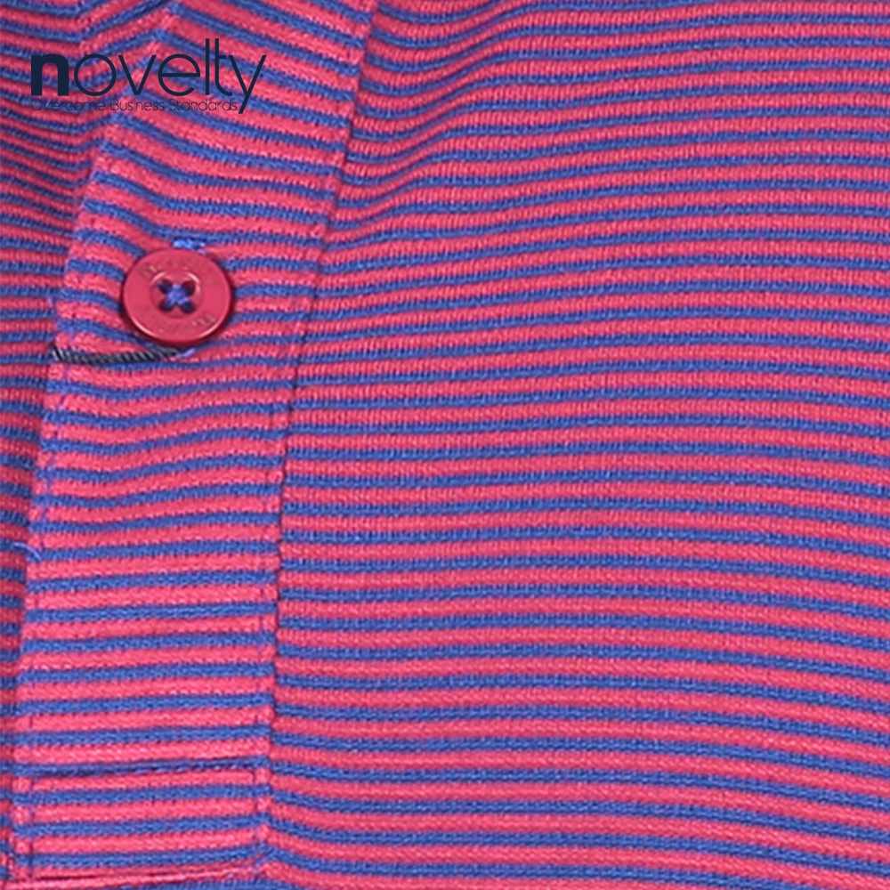 Áo thun polo nam Novelty kẻ sọc Classic 170141N