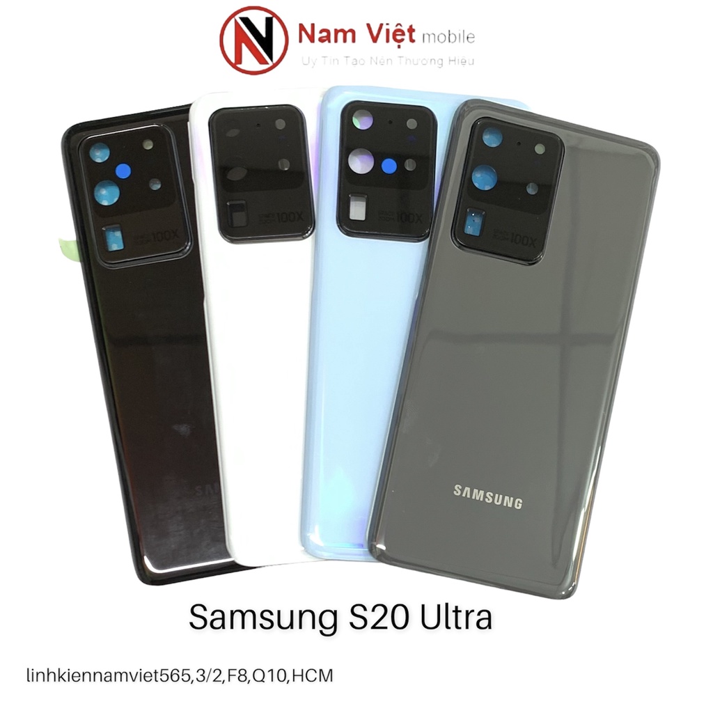 Nắp lưng liền kính camera SAMSUNG S20 Ultra