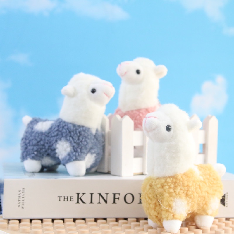 Thú Nhồi Bông Hình Lạc Đà alpaca Dễ Thương