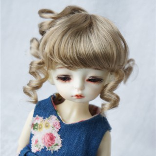 Fashion long curly hair wig wig, used for making and repairing dolls