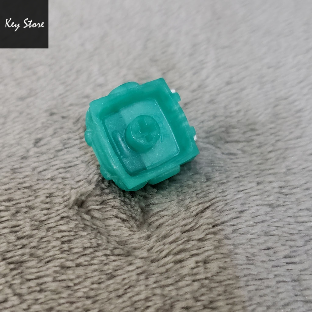 Nút bàn phím cơ artisan keycap sirius màu xanh hexagon