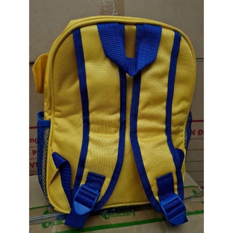 Balo grow cho bé mẫu giáo, thiết kế hình chú vàng dễ thương lắm nè