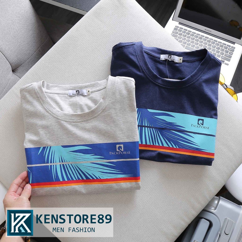 Áo thun nam cổ tròn PACKHORSE - FORWARD cao cấp KENSTORE89 ATP118