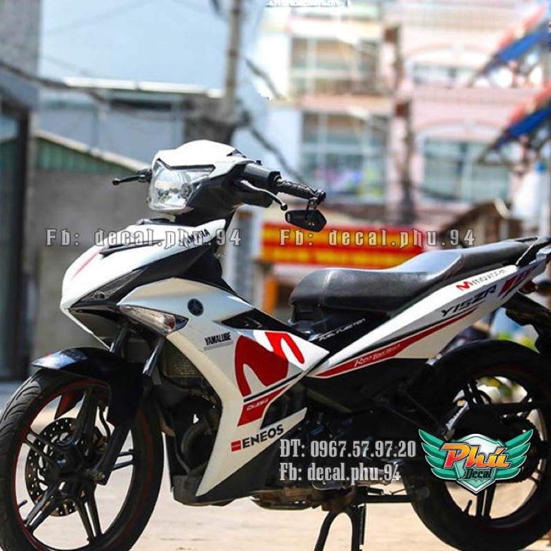 Tem ex 150 trắng đỏ đen