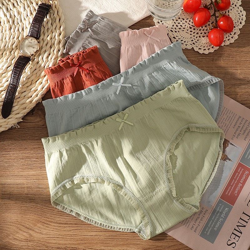 Combo 3 Quần Lót Dệt Ôm Mông-Chíp Dệt Kim Dày,Mịn,Nâng Mông