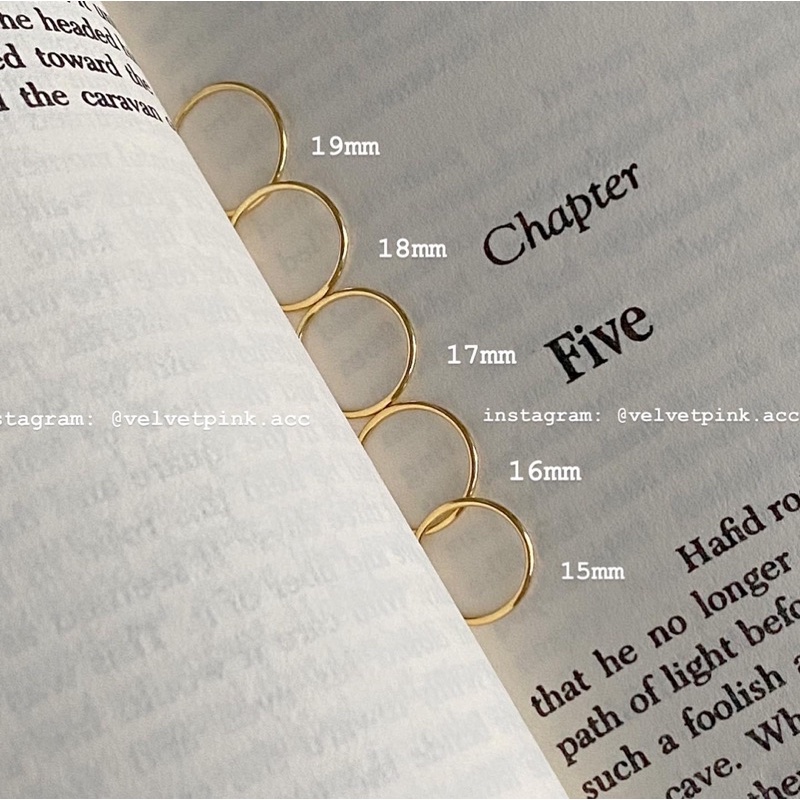 basic ring silver925