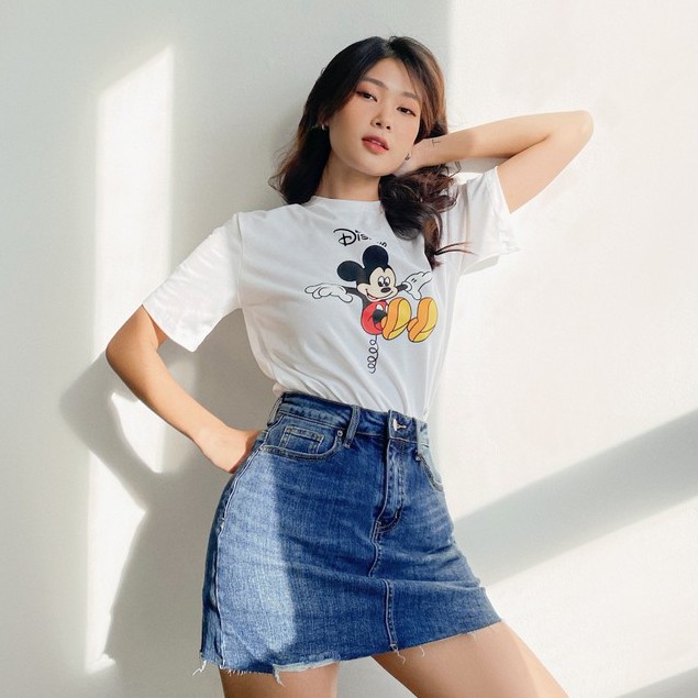 Áo thun in Mickey MIEU - HA25