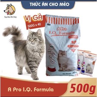 Thức ăn hạt cho mèo 500g Apro IQ Formula (thái lan)