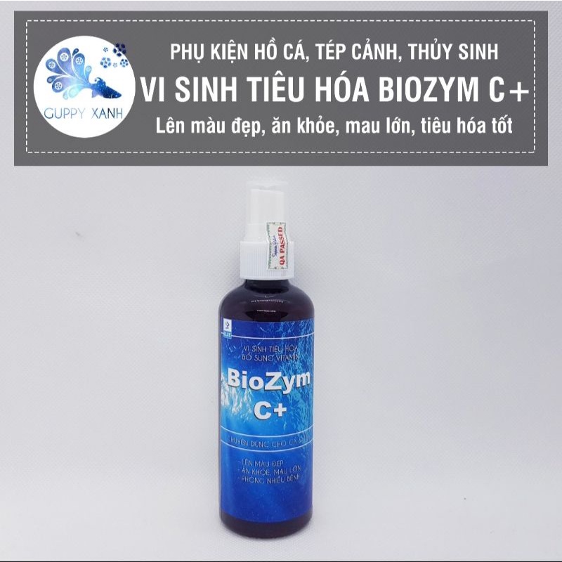 Vi sinh tiêu hóa kết hợp vitamin giúp cá khỏe, tiêu hóa tốt, nước trong không mùi hôi.