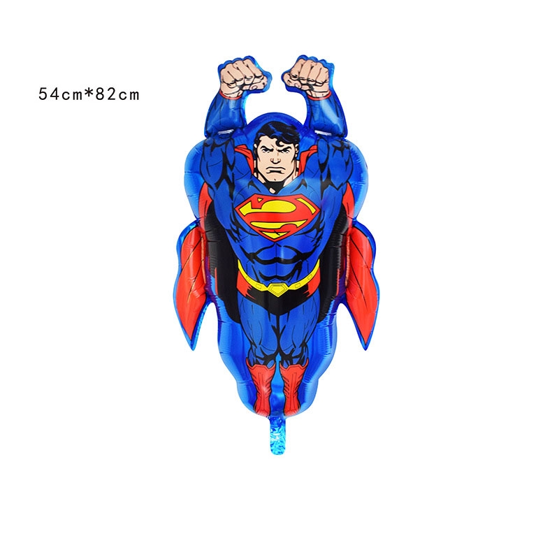 Bong bóng hình Avenger Iron Man / Captain America / Spiderman dùng cho trang trí tiệc dễ thương