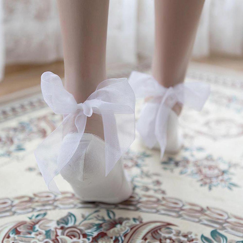 Vớ Khiêu Vũ Ngắn Chống Trượt Bằng Cotton Thanh Lịch Cho Nữ