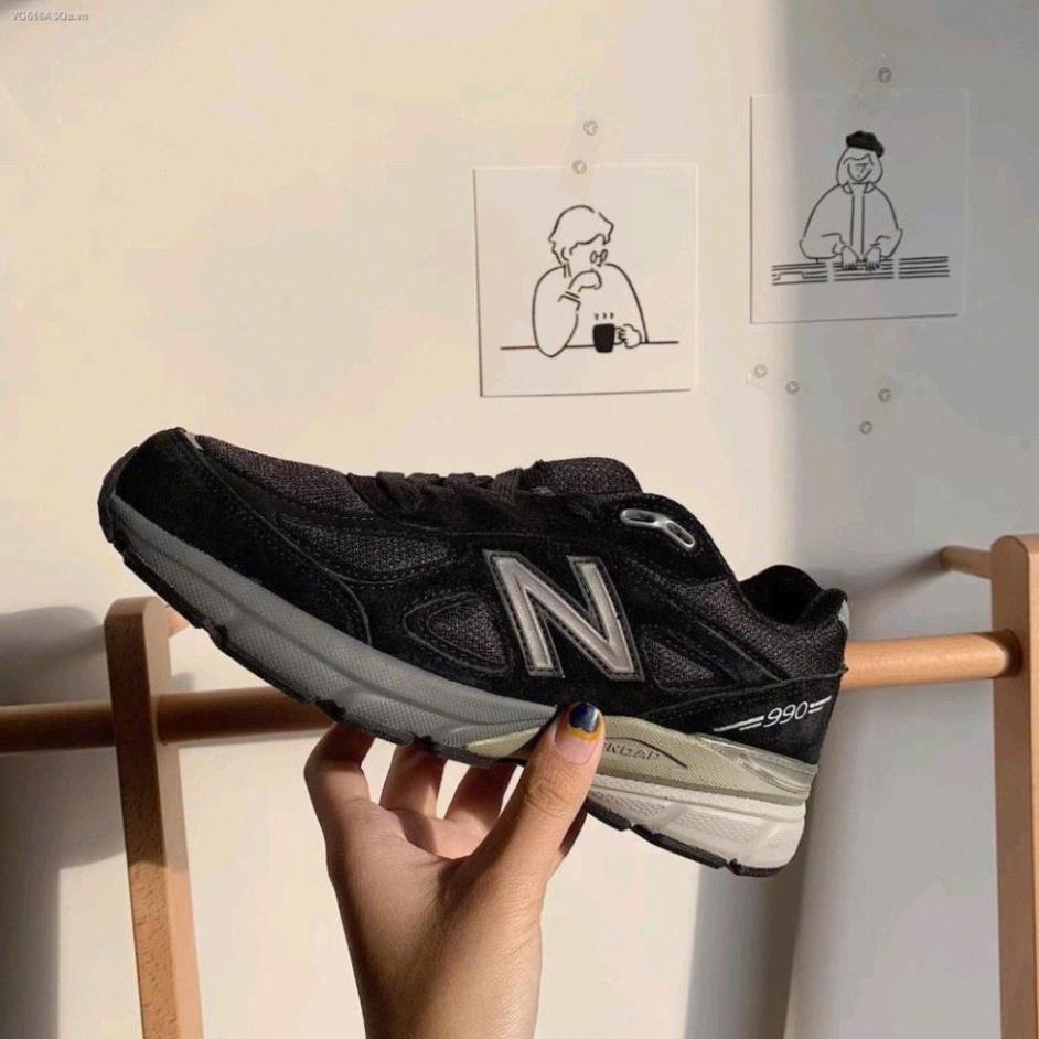 Giày thể thao new balance nb990 phối lưới thoáng khí tăng chiều cao phong cách Hàn Quốc cổ điển thời trang _B%^ 🐡