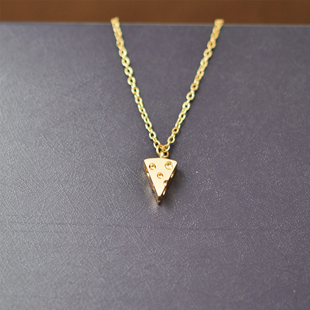 Bộ 8 Mặt Vòng cổ Hình Lát Phô Mai Dễ Thương|Trang Sức Tình Bạn Nhiều Màu Sắc