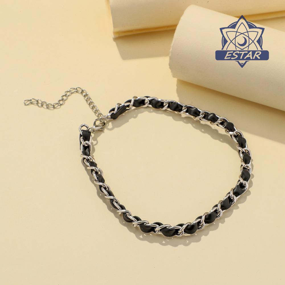 Vòng Choker Da Pu Thiết Kế Hợp Thời Trang Cho Nữ