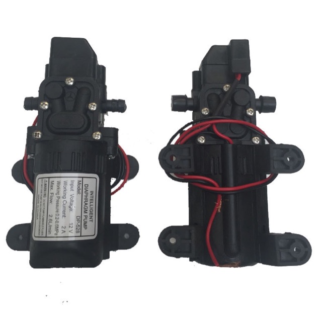 Máy bơm tăng áp lực nước mini DC 12V - 2A