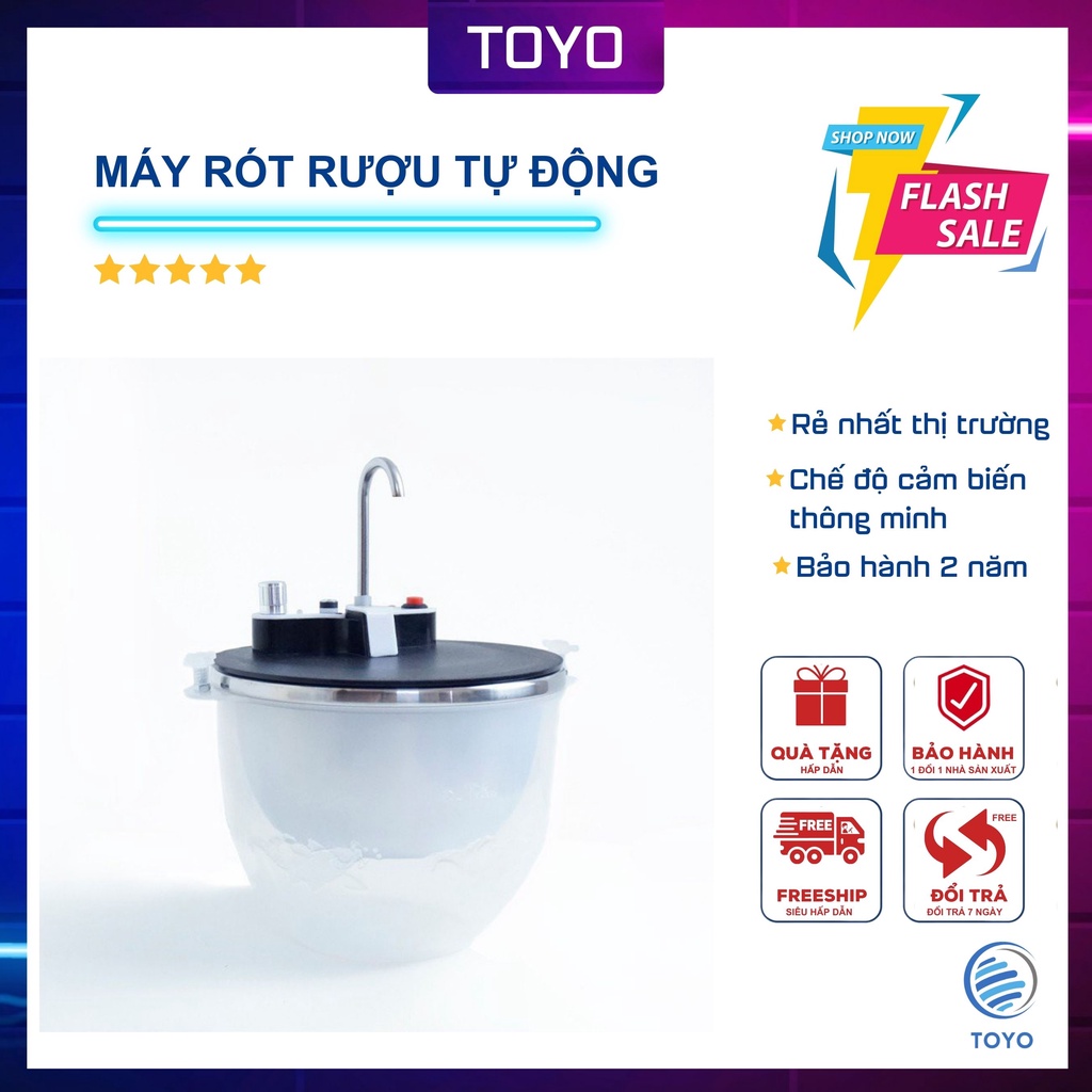 [Hot]  Máy rót rượu tự động - Máy dót rượu tự động - Máy bơm diệu tự động - máy giót dựu tự động - TOYO SHOP