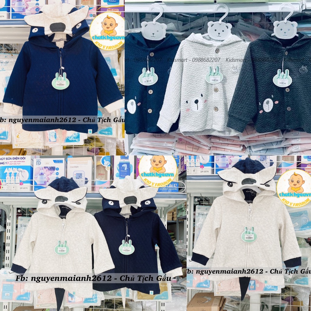 LIL-Little love Áo khoác cho bé từ 6 tháng đến 4 tuổi