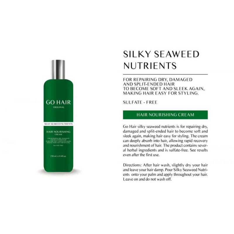 Go Hair Silky Seaweed -Tinh chất Go Hair 250g.