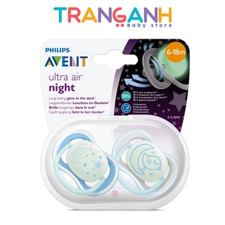 Set 2 ti giả phát sáng Philips Avent Ultra Air Night