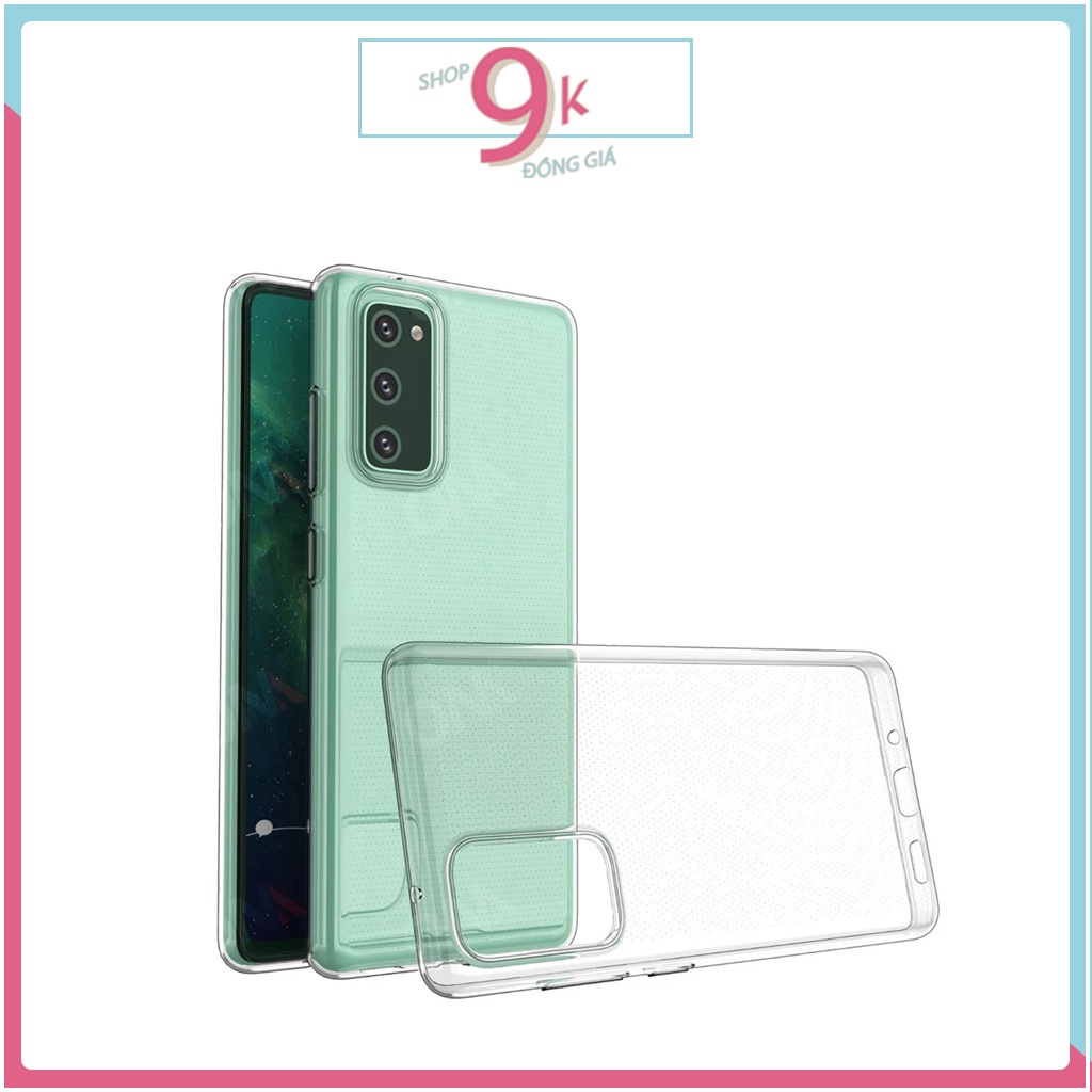 Ốp Silicon Trong Suốt Dẻo Cho Samsung S20 / S20 Fe