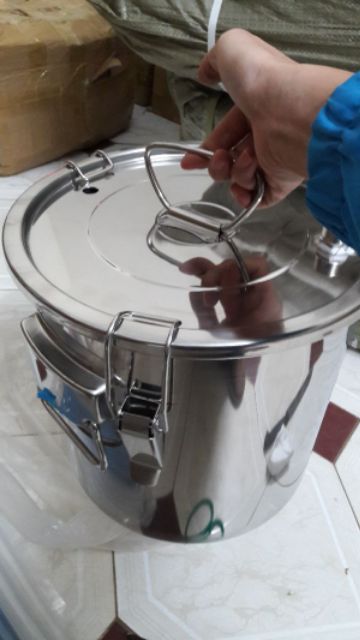 Nồi chưng cất 11lit INOX 304 BH 12 THÁNG