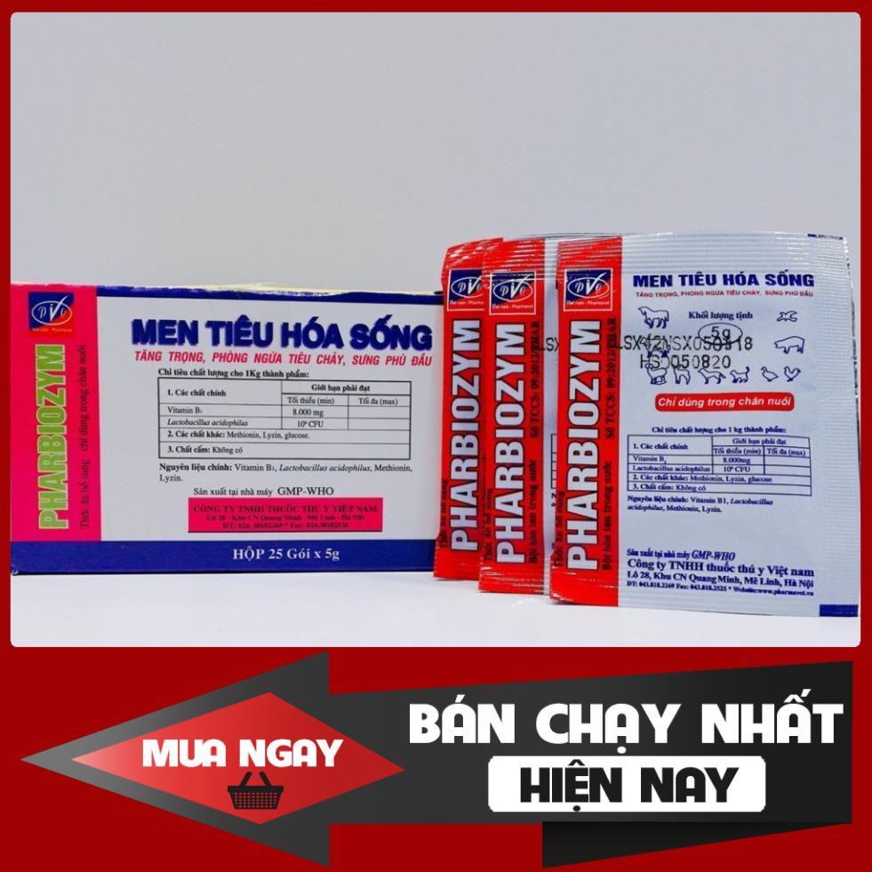 [❌GIÁ SỈ❌] [ RẺ VÔ ĐỊCH ] Men tiêu hóa sống Pharbiozym cao cấp cho thú cưng ❤️